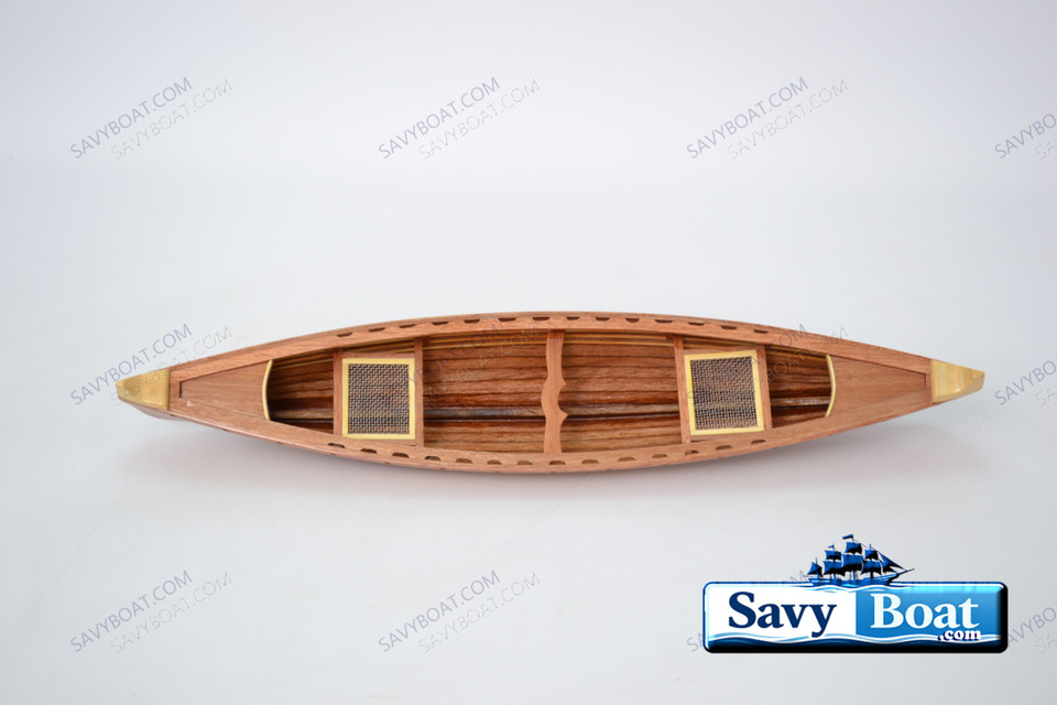 CANADIAN CEDAR STRIP MOAT CANOE 24