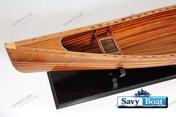 CANADIAN CEDAR STRIP MOAT CANOE 31