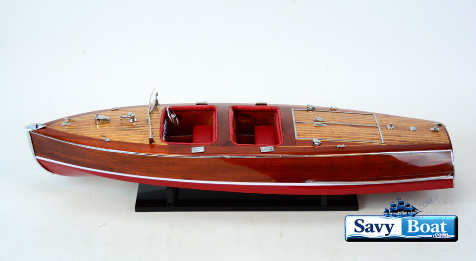 1940 CHRIS CRAFT BARREL BACK SPEED BOAT 34"