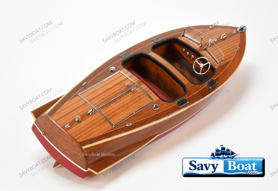 CHRIS CRAFT BARREL BACK 21" SPEED BOAT