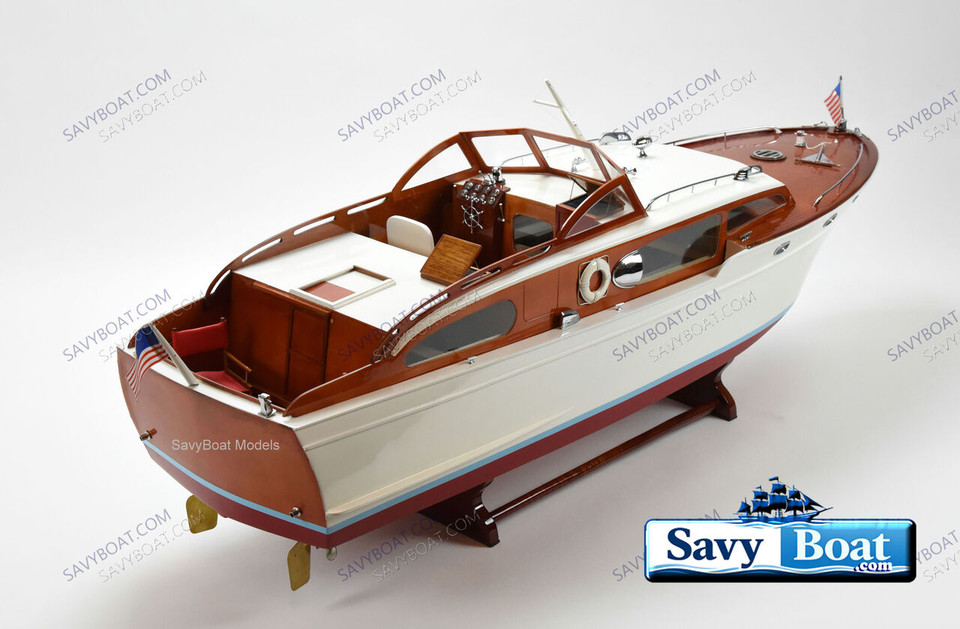 CHRIS CRAFT CORVETTE 48" RC READY MOTOR YACHT