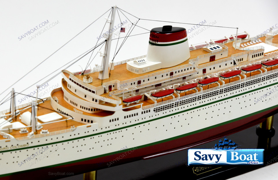 SS CRISTOFORO COLOMBO (WHITE)  OCEAN LINER