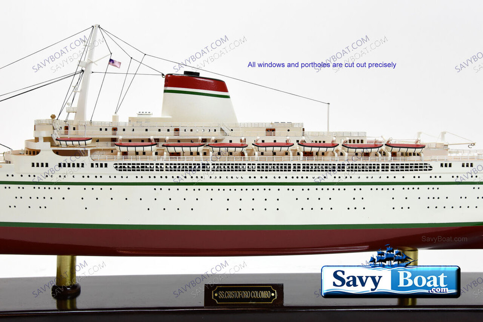 SS CRISTOFORO COLOMBO (WHITE)  OCEAN LINER
