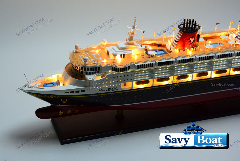 DISNEY MAGIC LIGHTED 40 in CRUISE SHIP