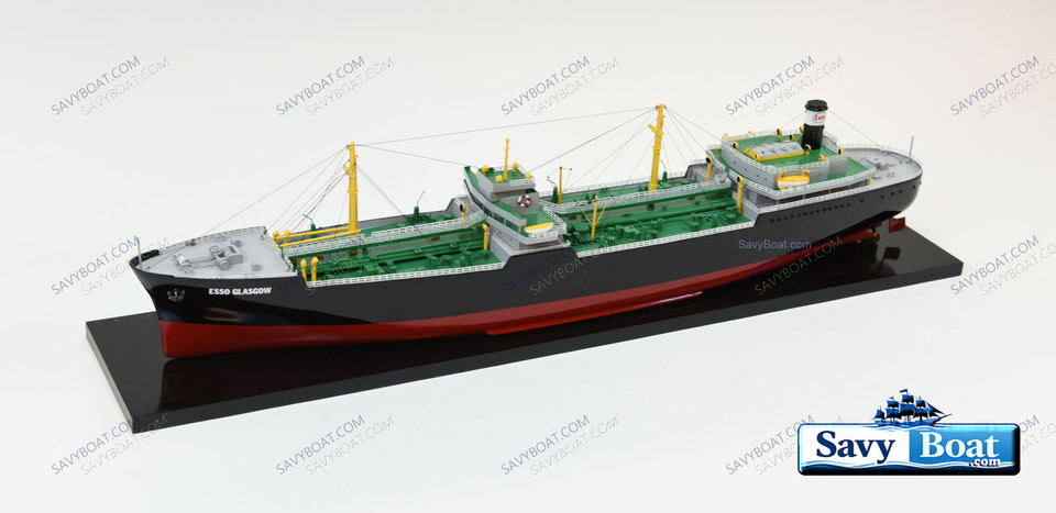 ESSO GLASGOW OIL TANKER - WATERLINE