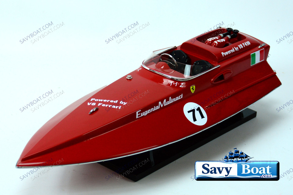 FERRARI F430 POWERED SPEED BOAT
