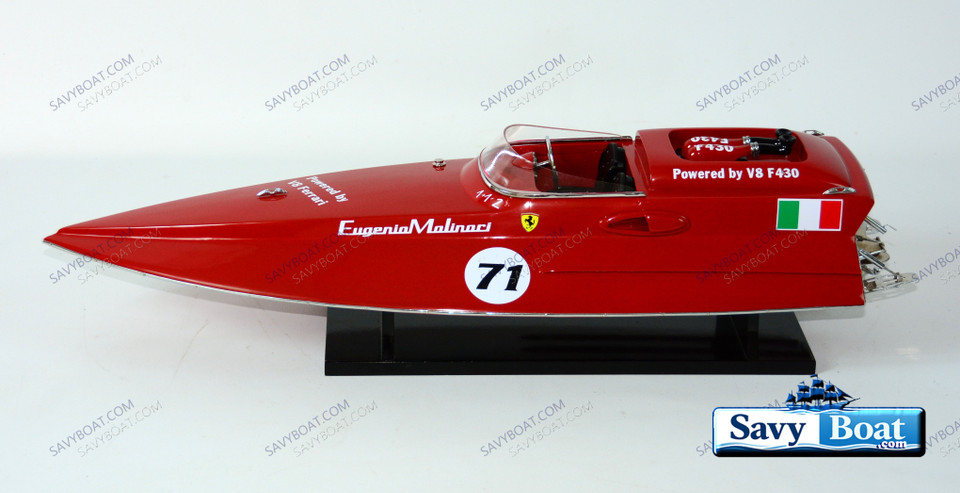 FERRARI F430 POWERED SPEED BOAT