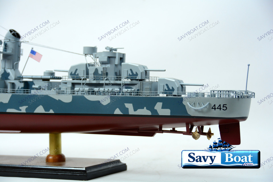 FLETCHER WWII DESTROYER (CAMO)