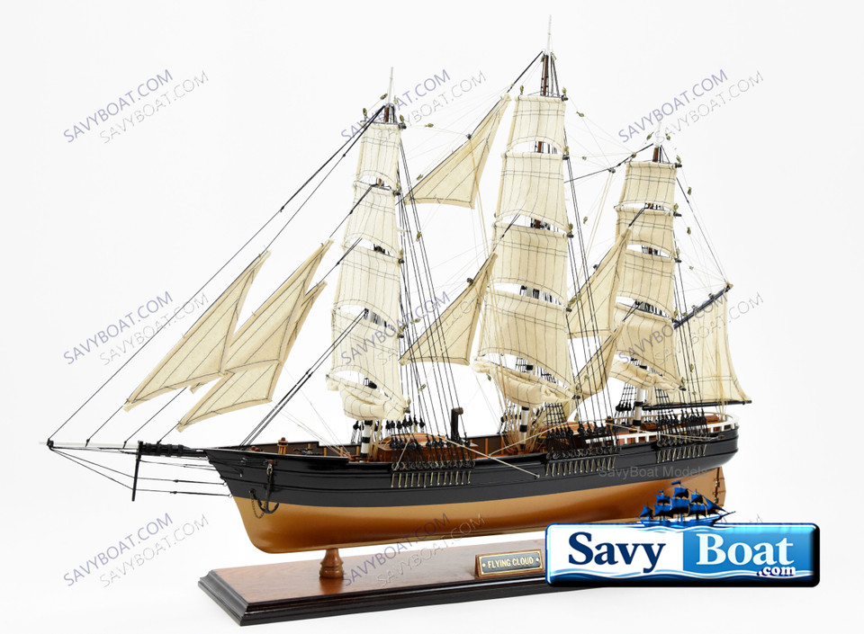 FLYING CLOUD WITH SAILS