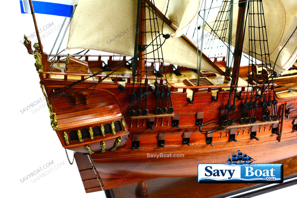 FRIESLAND WOOD DUTCH 80 GUN SHIP (WOOD HULL)