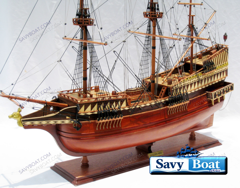 GALLEON GOLDEN HIND TALL SHIP