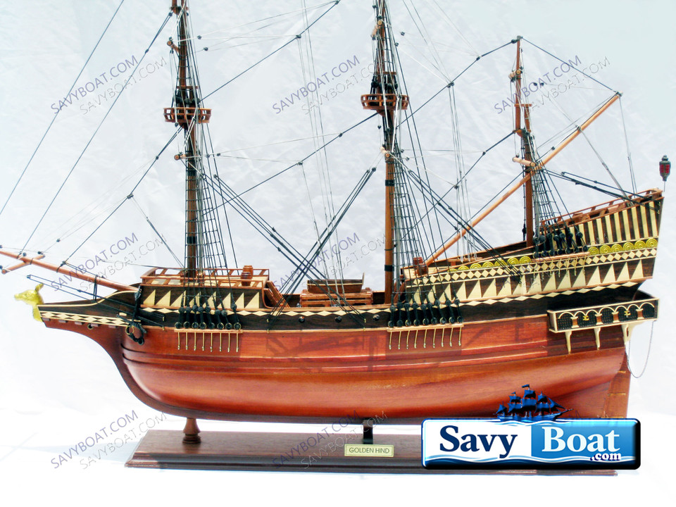 GALLEON GOLDEN HIND TALL SHIP
