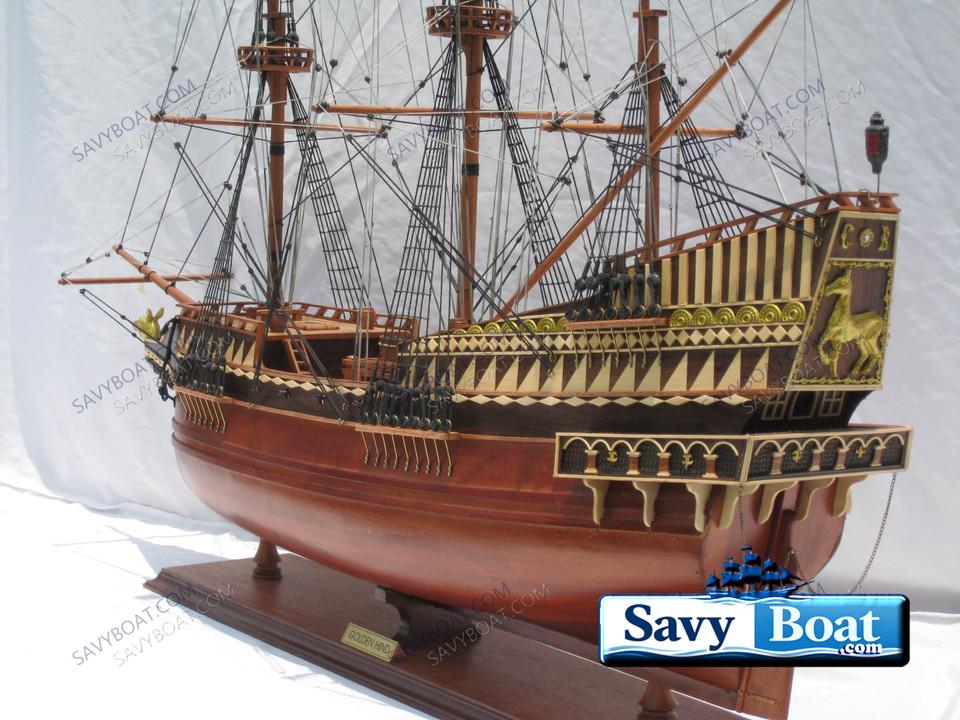 GALLEON GOLDEN HIND TALL SHIP