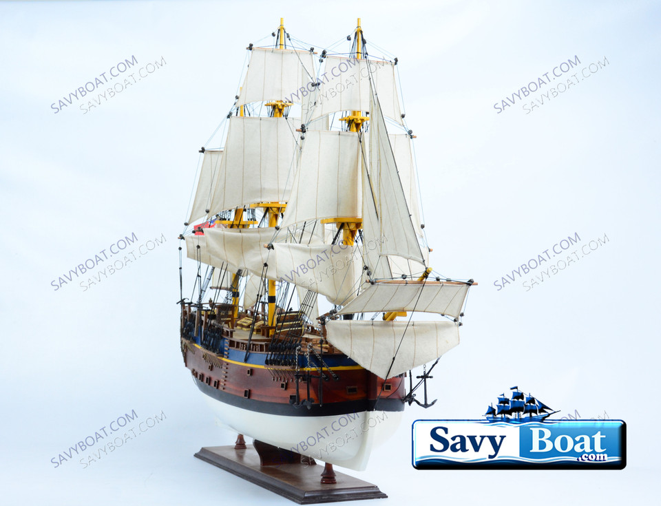 HM BARK ENDEAVOUR (PAINTED) RESEARCH VESSEL