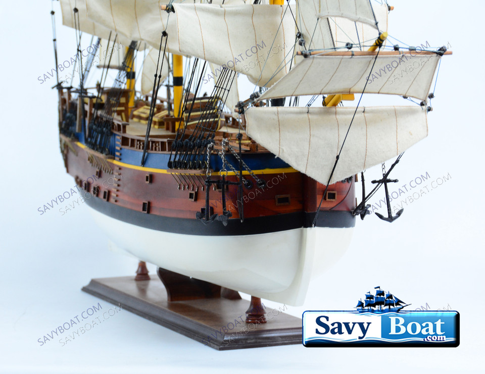 HM BARK ENDEAVOUR (PAINTED) RESEARCH VESSEL