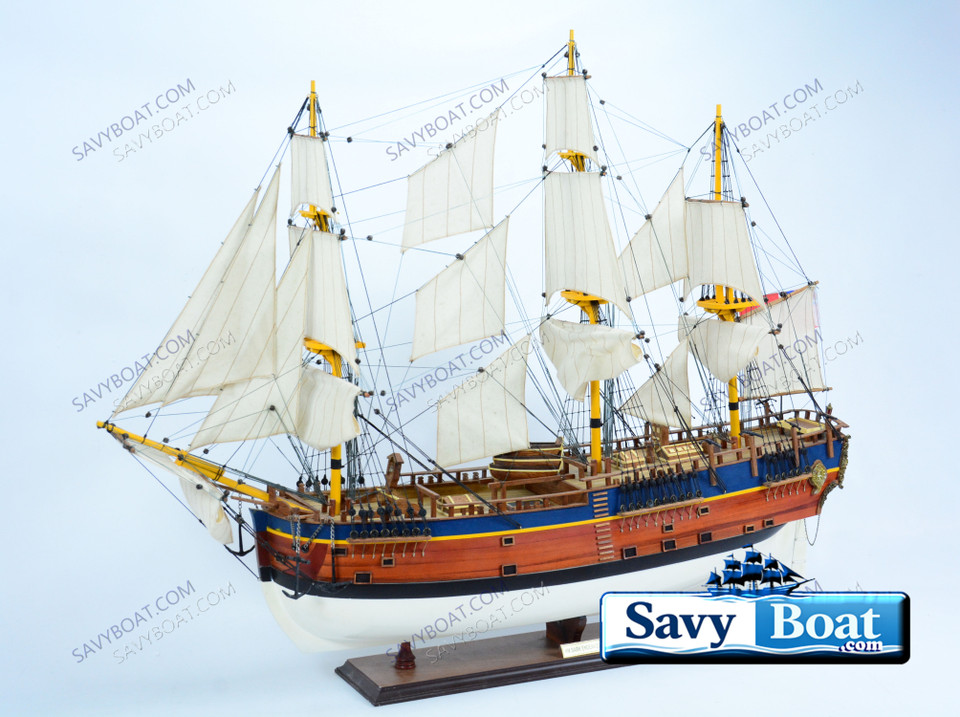 HM BARK ENDEAVOUR (PAINTED) RESEARCH VESSEL