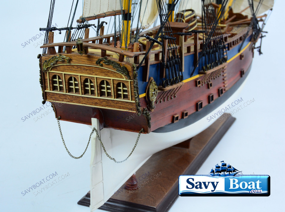 HM BARK ENDEAVOUR (PAINTED) RESEARCH VESSEL