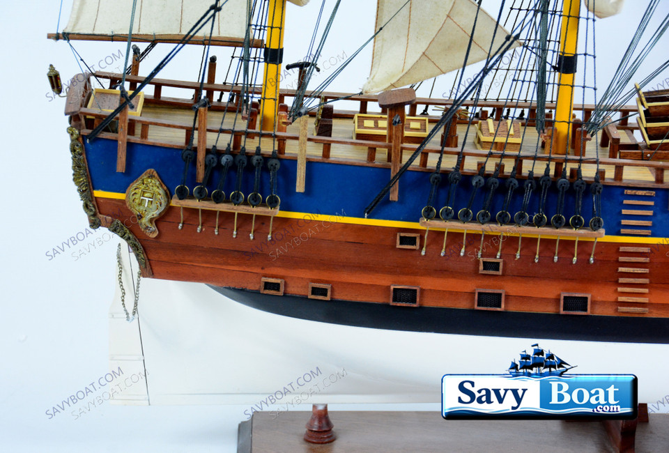 HM BARK ENDEAVOUR (PAINTED) RESEARCH VESSEL