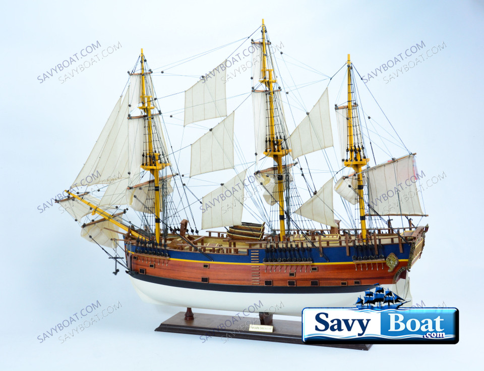 HM BARK ENDEAVOUR (PAINTED) RESEARCH VESSEL