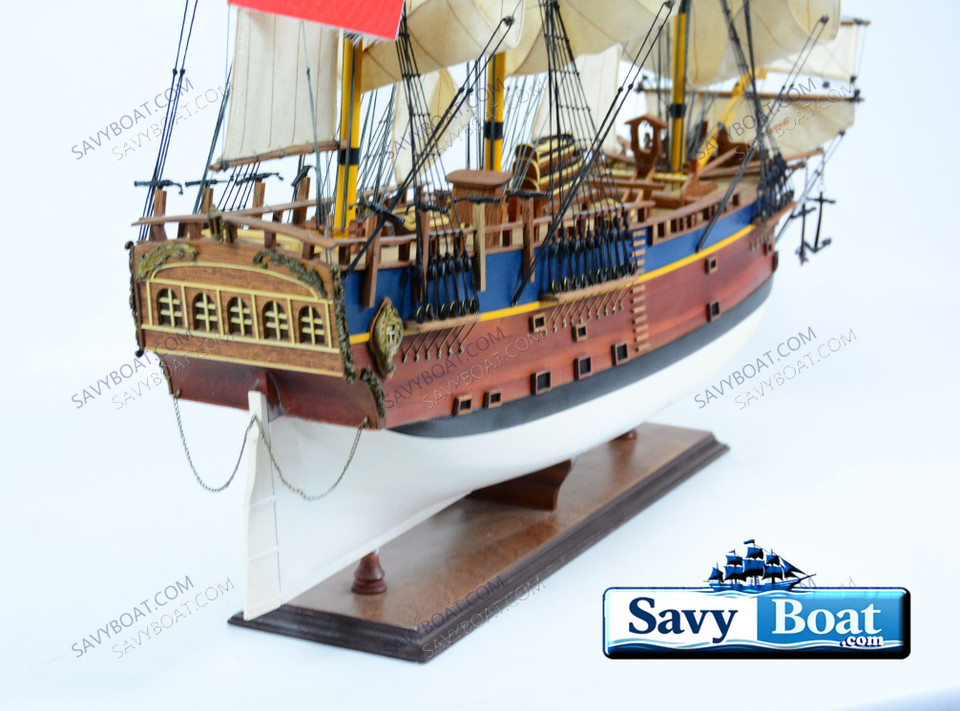 HM BARK ENDEAVOUR (PAINTED) RESEARCH VESSEL
