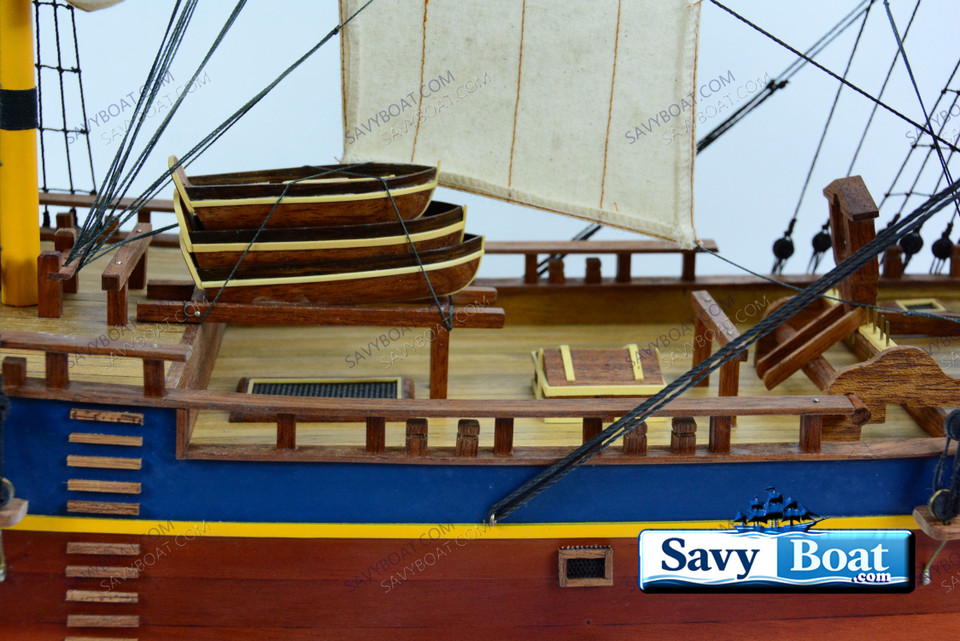HM BARK ENDEAVOUR (PAINTED) RESEARCH VESSEL