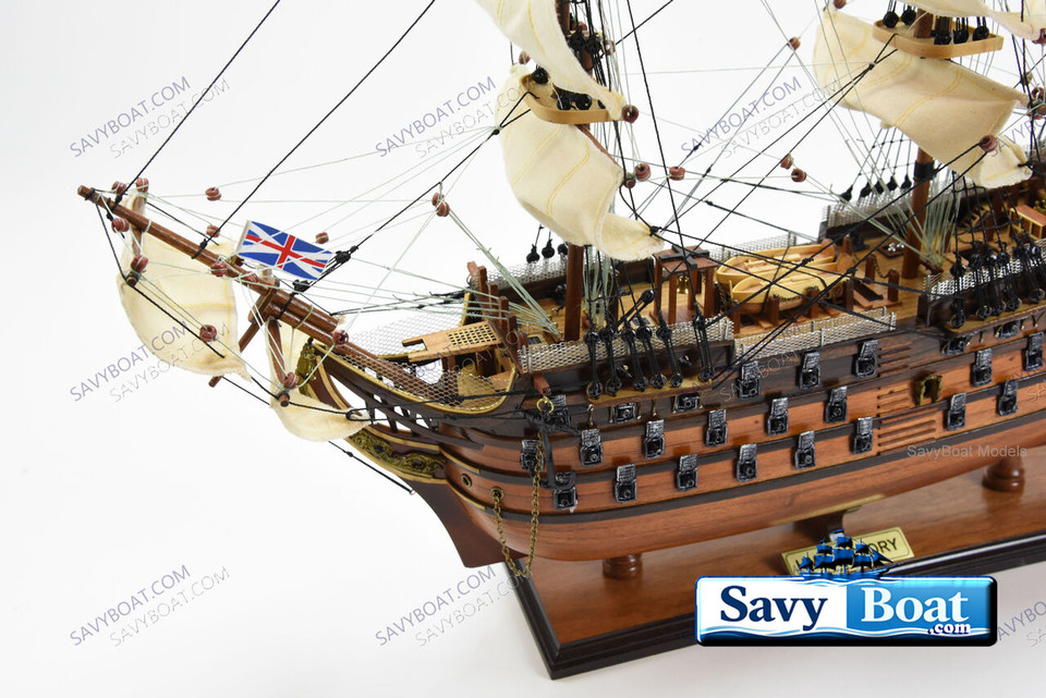 HMS VICTORY 24'' TALL SHIP
