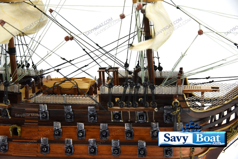 HMS VICTORY 24'' TALL SHIP