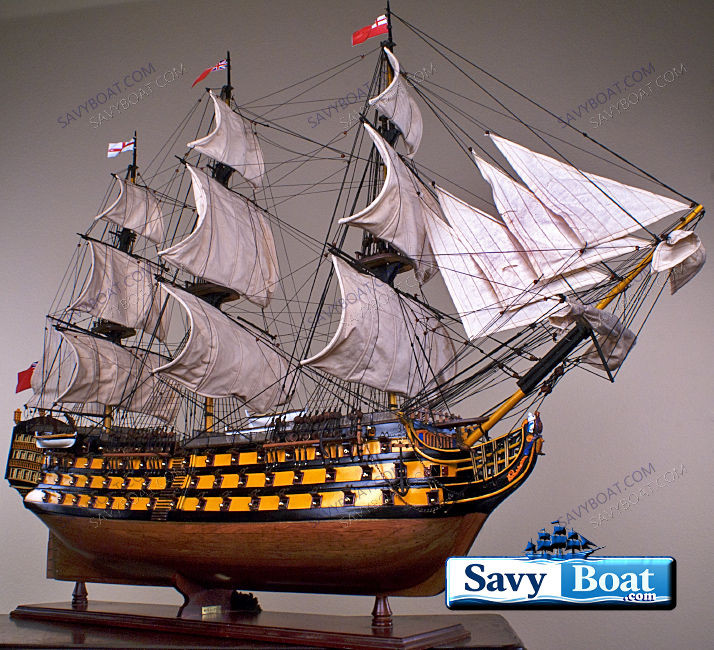 HMS VICTORY 44" TALL SHIP