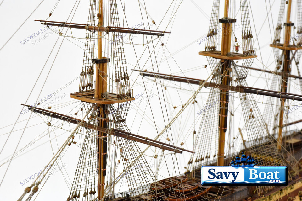 HMS VICTORY LARGE 46" CU MUSUEM QUALITY TALL SHIP