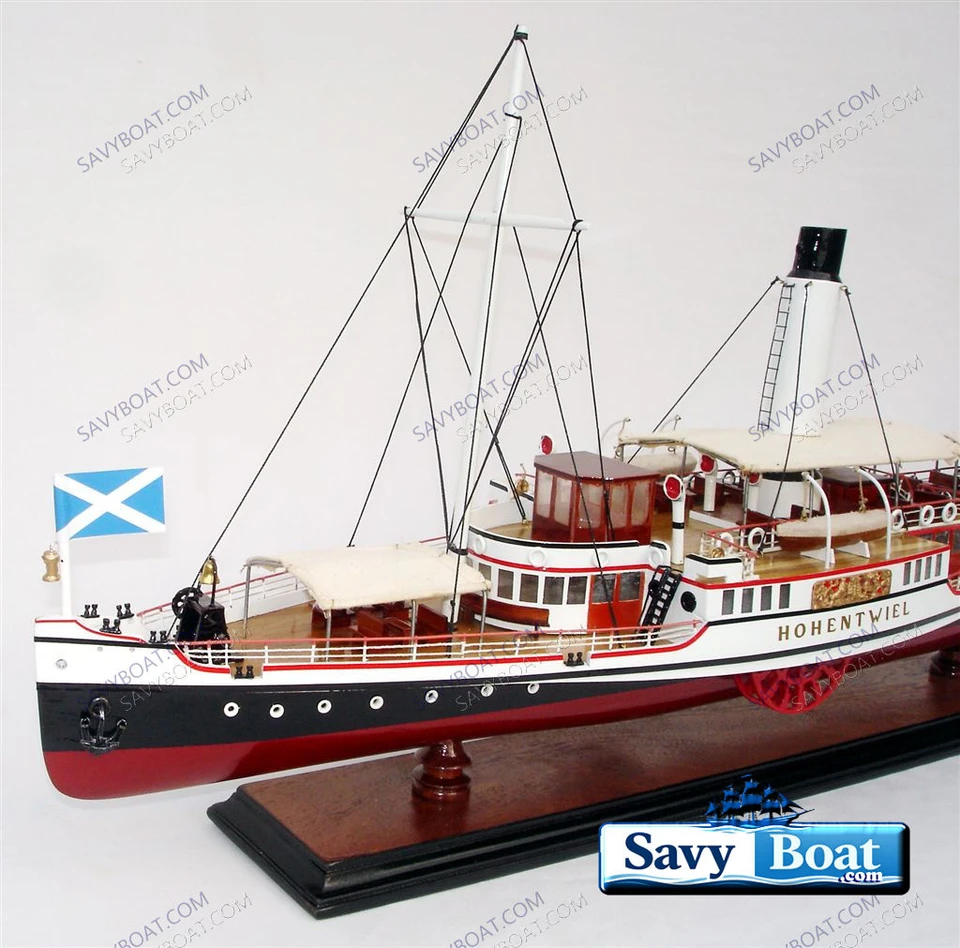 HOHENTWIEL PADDLE STEAMSHIP