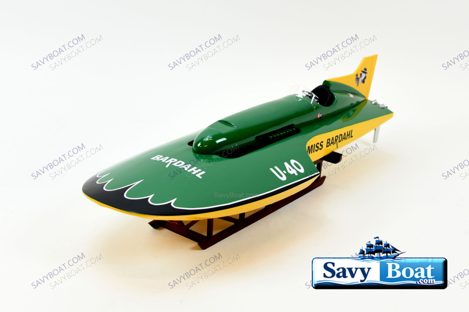 MISS BARDAHL "GREEN DRAGON" (U-40) HYDROPLANE EXP ENG