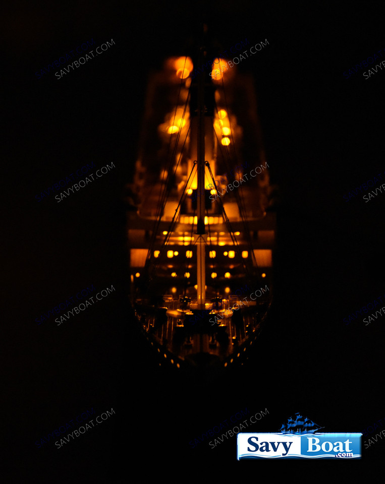 RMS OLYMPIC LIGHTED OCEAN LINER