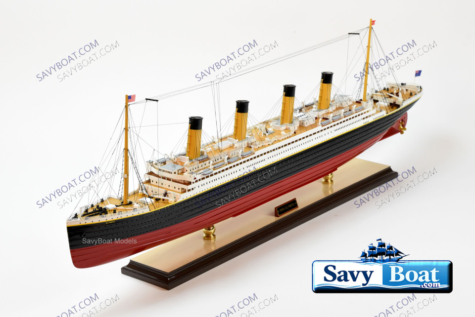 RMS OLYMPIC LIGHTED OCEAN LINER