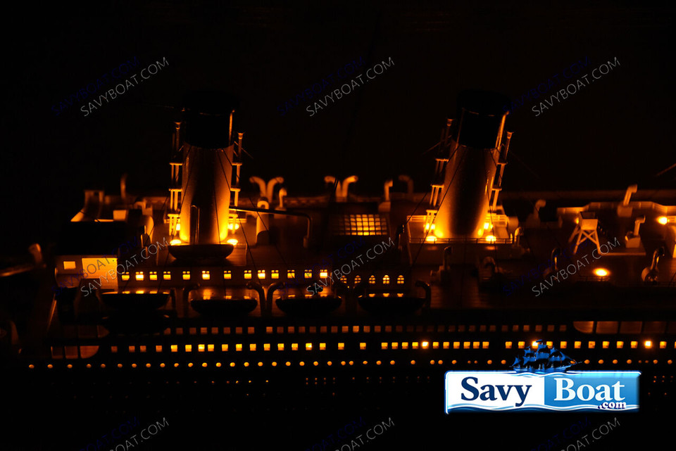 RMS OLYMPIC LIGHTED OCEAN LINER