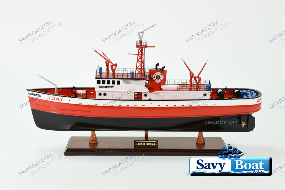 JOHN D MCKEAN NYC FIRE BOAT
