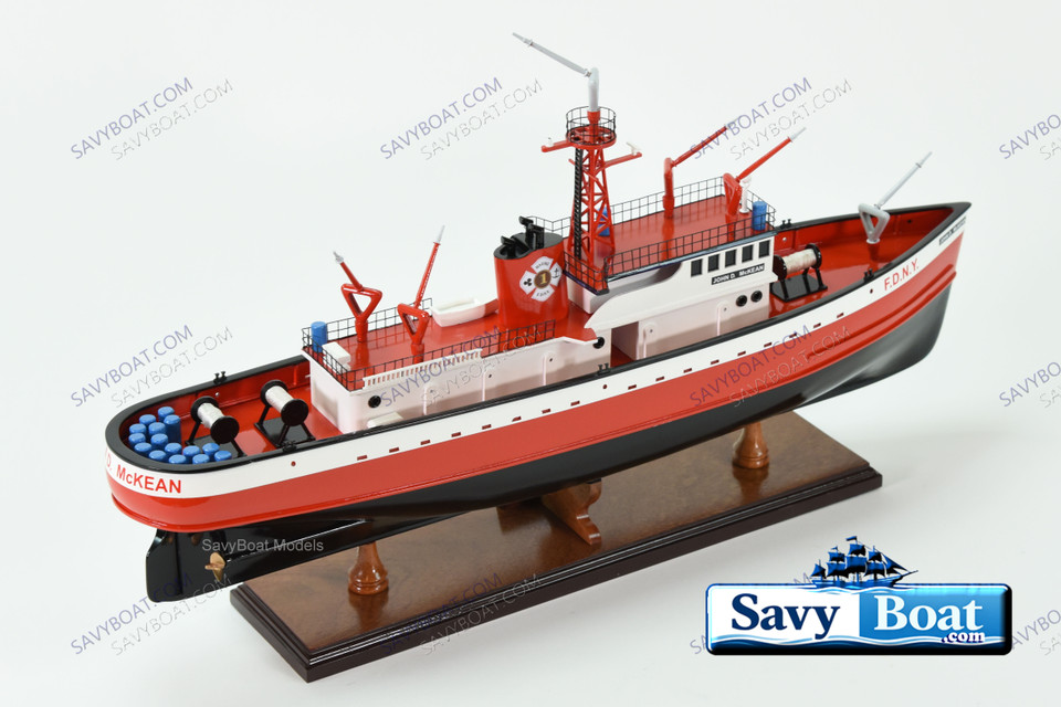 JOHN D MCKEAN NYC FIRE BOAT