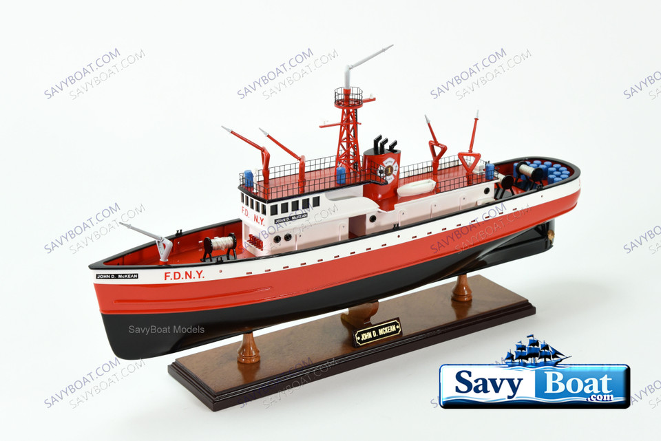 JOHN D MCKEAN NYC FIRE BOAT