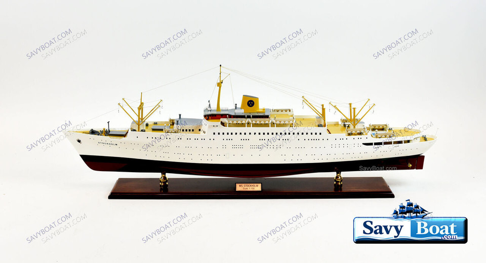 MS STOCKHOLM LIGHTED PASSENGER SHIP