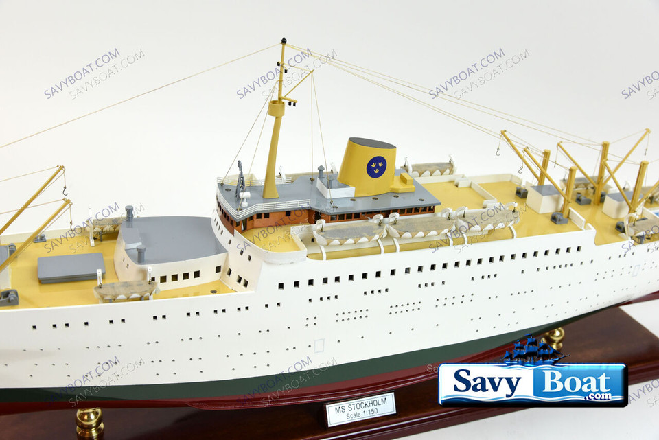 MS STOCKHOLM LIGHTED PASSENGER SHIP