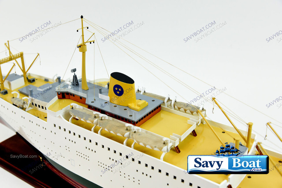 MS STOCKHOLM LIGHTED PASSENGER SHIP