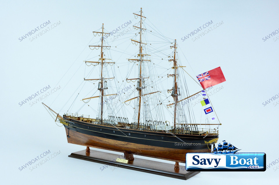 CUTTY SARK 40" NO SAILS / PAINTED