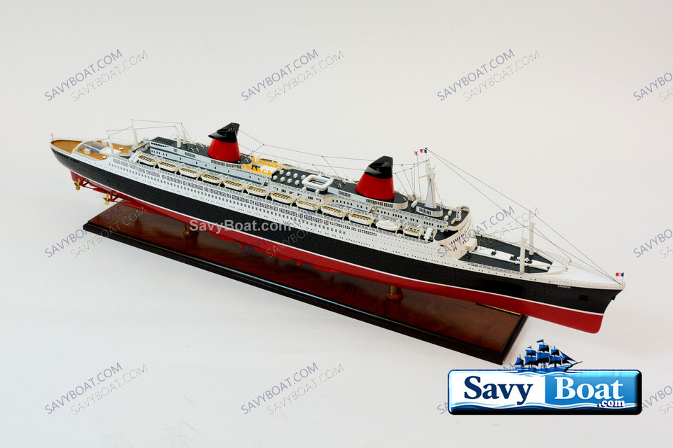 SS FRANCE 41" LIGHTED OCEAN LINER