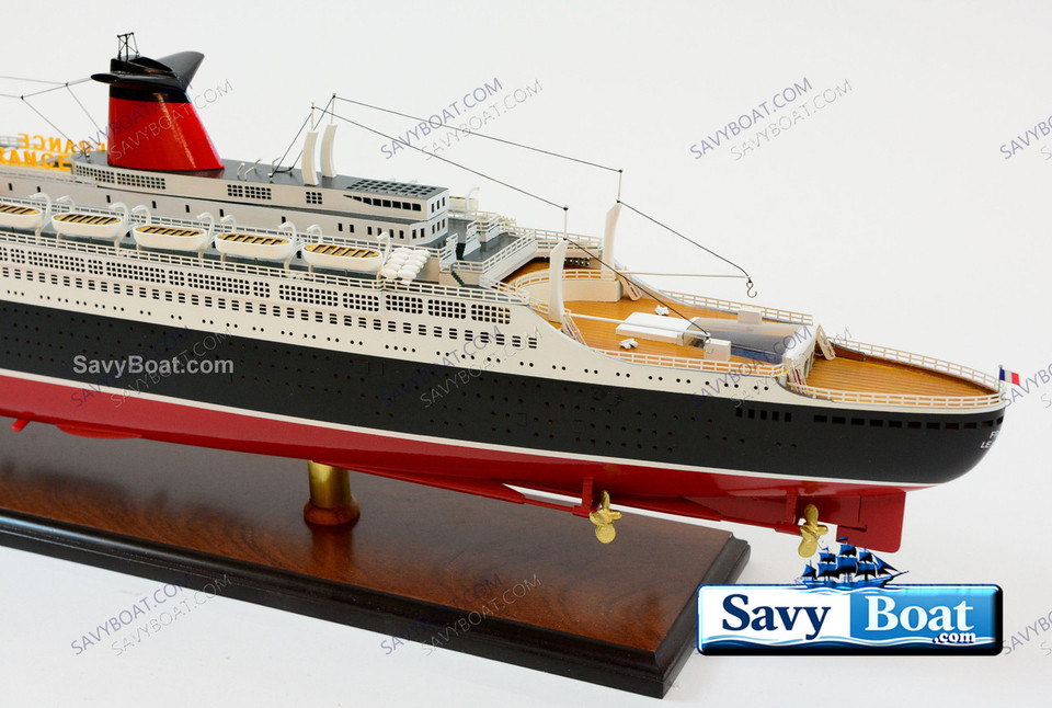 SS FRANCE 41" LIGHTED OCEAN LINER