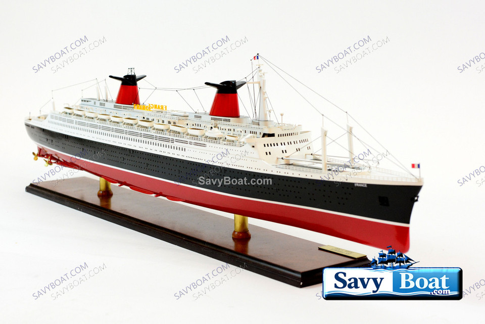 SS FRANCE 41" LIGHTED OCEAN LINER