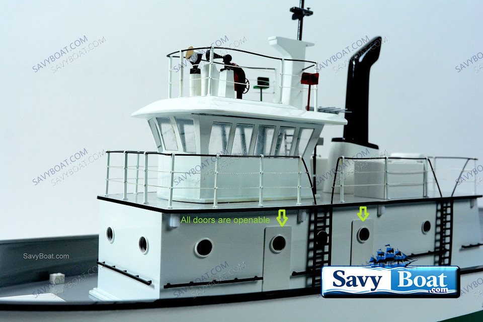 SHELLEY FOSS LIGHTED RC READY TUG BOAT
