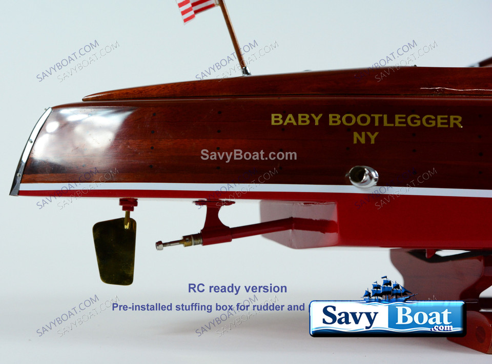 BABY BOOTLEGGER  RACING 1920's  RC SPEEDBOAT