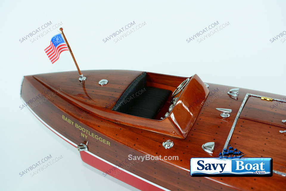 BABY BOOTLEGGER  RACING 1920's  RC SPEEDBOAT