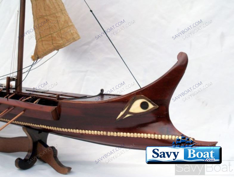 ANCIENT BIREME - ROMAN  WARSHIP