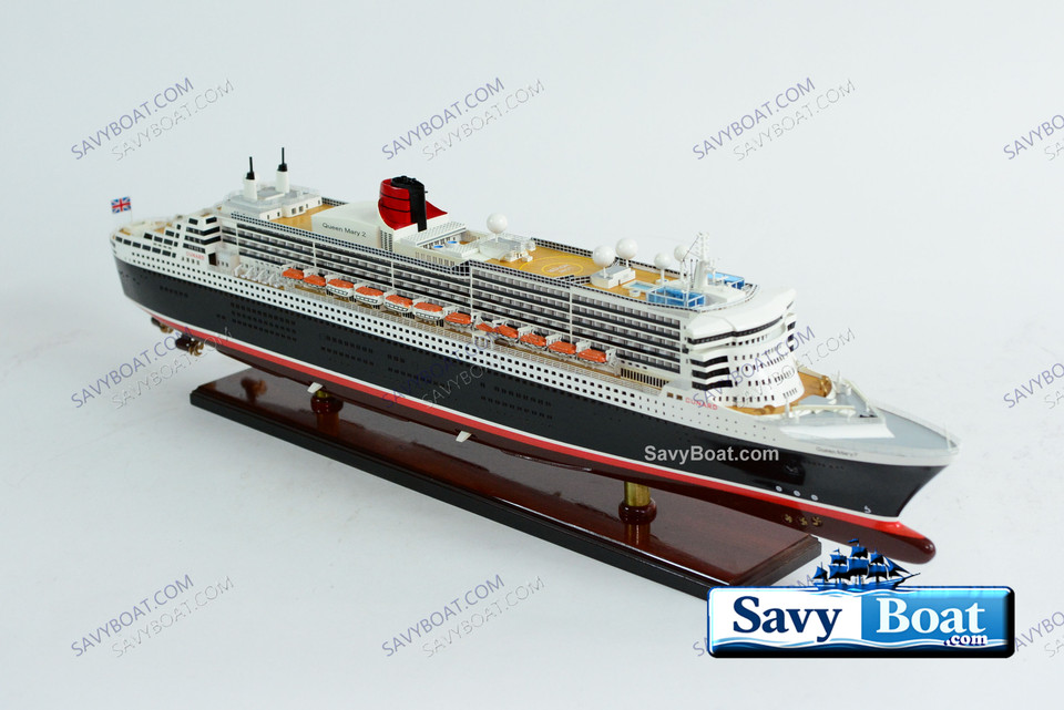 RMS QUEEN MARY II QE2 48 LIGHTED OCEAN LINER