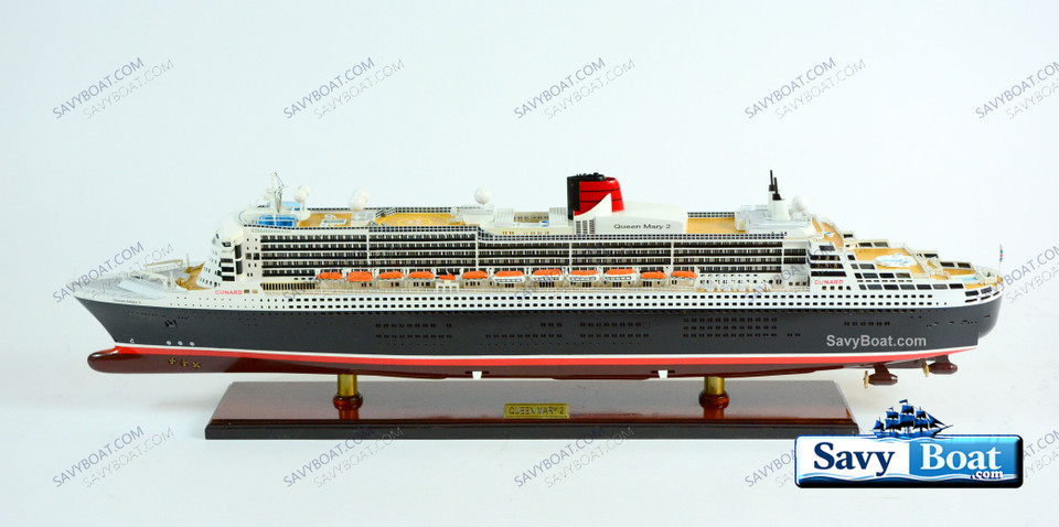 RMS QUEEN MARY II QE2 48 LIGHTED OCEAN LINER